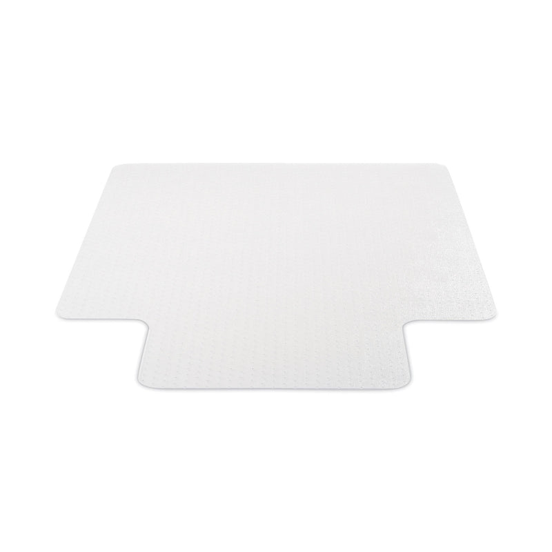 deflecto SuperMat Frequent Use Chair Mat for Medium Pile Carpet, 46 x 60, Wide Lipped, Clear