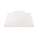 deflecto EconoMat All Day Use Chair Mat for Hard, Lip, 36 x 48, Low Pile, Smooth, Clear