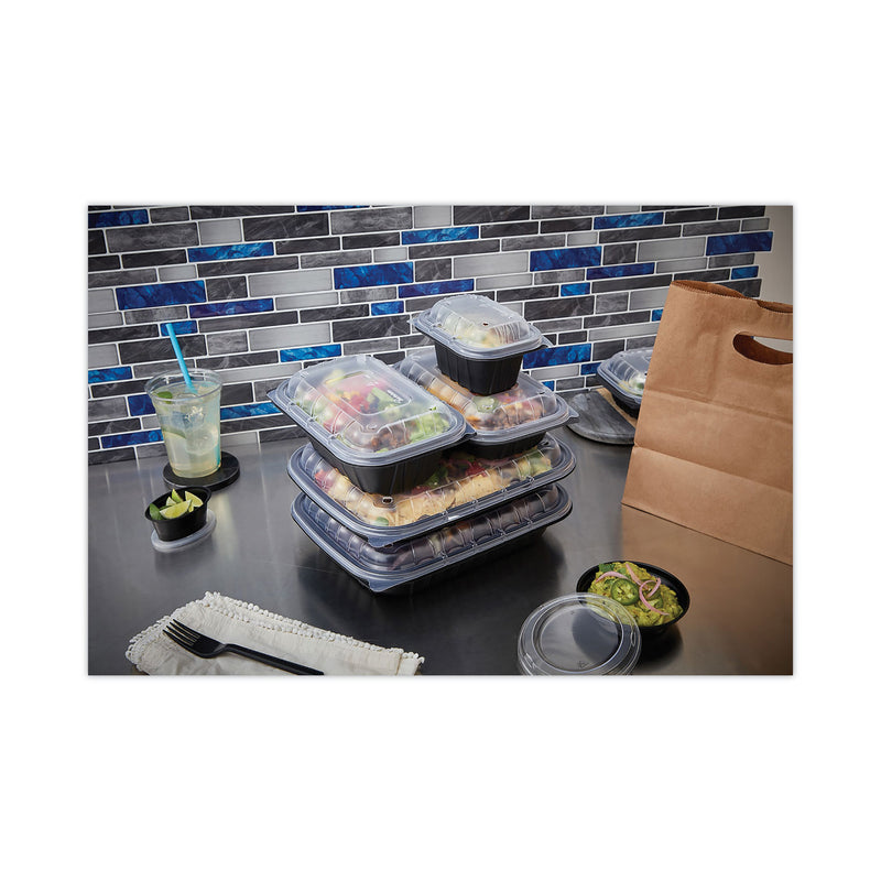 Pactiv Evergreen EarthChoice Entree2Go Takeout Container Vented Lid, 5.65 x 4.25 x 0.93, Clear, Plastic, 600/Carton