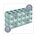 Kleenex Naturals Facial Tissue for Business, BOUTIQUE POP-UP Box, 2-Ply, White, 90 Sheets/Box, 36 Boxes/Carton