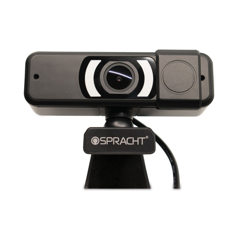 Spracht Aura 1080P HD Web Cam, 1920 x 1080 pixels, 2.1 Mpixels, Black