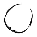 KleenGuard V30 Nemesis Safety Glasses, Black Frame, Smoke Anti-Fog Lens