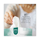 Kleenex Naturals Facial Tissue for Business, Flat Box, 2-Ply, White, 125 Sheets/Box, 48 Boxes/Carton