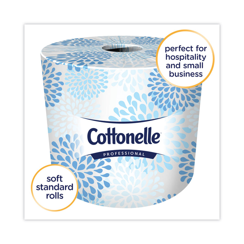 Cottonelle 2-Ply Bathroom Tissue for Business, Septic Safe, White, 451 Sheets/Roll, 60 Rolls/Carton