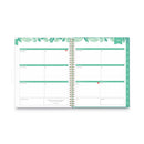 Blue Sky Day Designer Academic Year Weekly/Monthly Frosted Planner, Palms Artwork, 11 x 8.5, 12-Month (July-June): 2022-2023