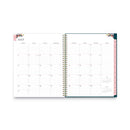 Blue Sky Greta Academic Year Weekly/Monthly Planner, Greta Floral Artwork, 11.5 x 8, Green Cover, 12-Month (July-June): 2022-2023