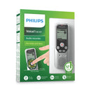 Philips Voice Tracer DVT1250 Audio Recorder, 8 GB, Black/Silver