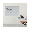 Universal Magnetic Steel Dry Erase Board, 72 x 48, White, Aluminum Frame