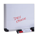 Universal Porcelain Magnetic Dry Erase Board, 72 x 48, White