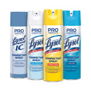 Professional LYSOL Disinfectant Spray, Crisp Linen, 19 oz Aerosol Spray, 12/Carton
