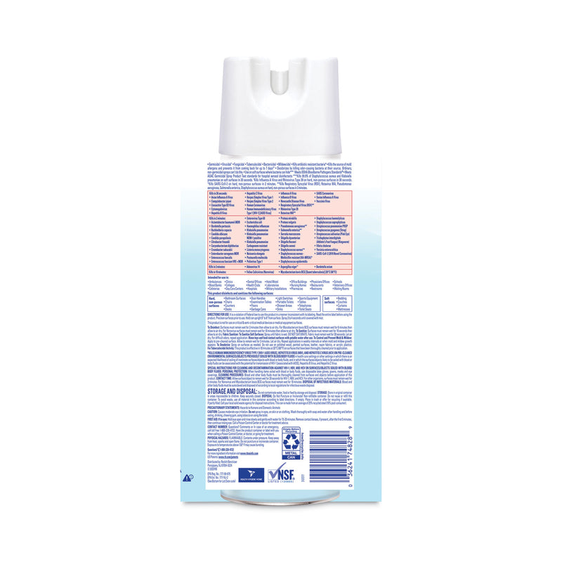 Professional LYSOL Disinfectant Spray, Crisp Linen, 19 oz Aerosol Spray, 12/Carton