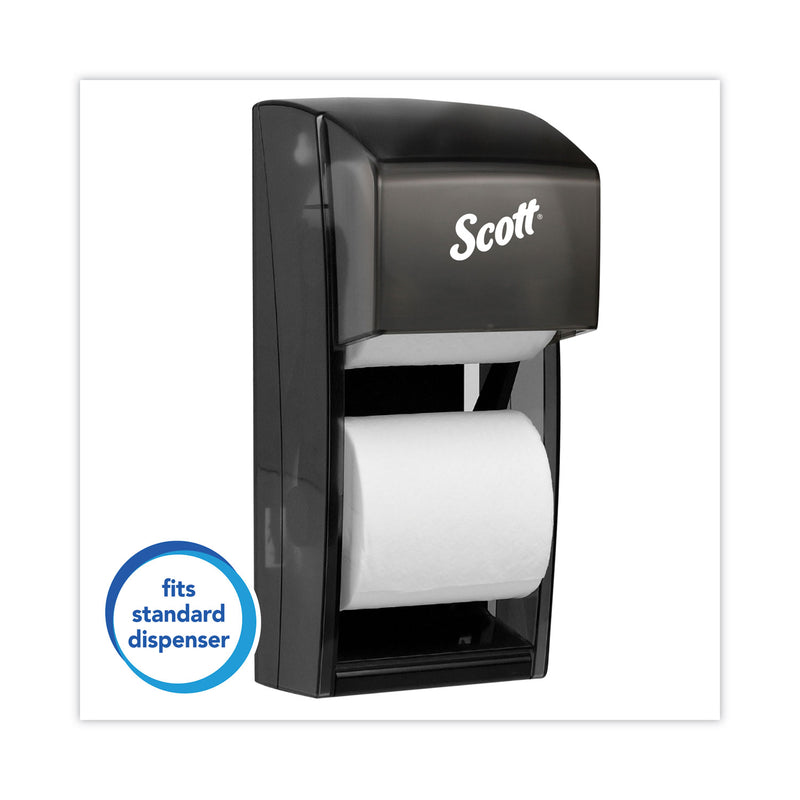 Scott Essential 100% Recycled Fiber SRB Bathroom Tissue, Septic Safe, 2-Ply, White, 506 Sheets/Roll, 80 Rolls/Carton