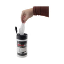 Read Right OneStep CRT Screen Cleaner Wet Wipes, Cloth, 5.25 x 5.75, 75/Tub