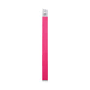 Advantus Crowd Management Wristbands, Sequentially Numbered, 9.75" x 0.75", Neon Pink, 500/Pack