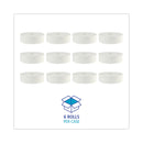Boardwalk JRT Bath Tissue, Jumbo, Septic Safe, 2-Ply, White, 3.5" x 2,000 ft, 6 Rolls/Carton