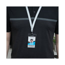 Advantus Deluxe Safety Lanyards, Metal J-Hook Style, 36" Long, Black, 24/Box