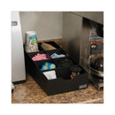 Vertiflex Condiment Caddy, 7 Compartments, 8.75 x 16 x 5.25, Black