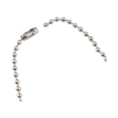 Advantus ID Badge Holder Chain, Metal Ball Chain Fastener, 36" Long, Nickel Plated, 100/Box