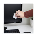 Read Right OneStep CRT Screen Cleaner Wet Wipes, Cloth, 5.25 x 5.75, 75/Tub