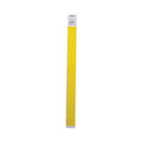 Advantus Crowd Management Wristbands, Sequentially Numbered, 9.75" x 0.75", Neon Yellow,500/Pack