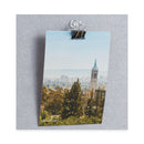 Universal Binder Clips, Mini, Black/Silver, 12/Box