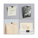 Universal Binder Clip Zip-Seal Bag Value Pack, Mini, Black/Silver, 144/Pack