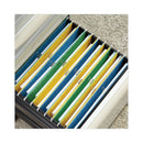 Universal Binder Clips with Storage Tub, Small, Silver, 40/Pack