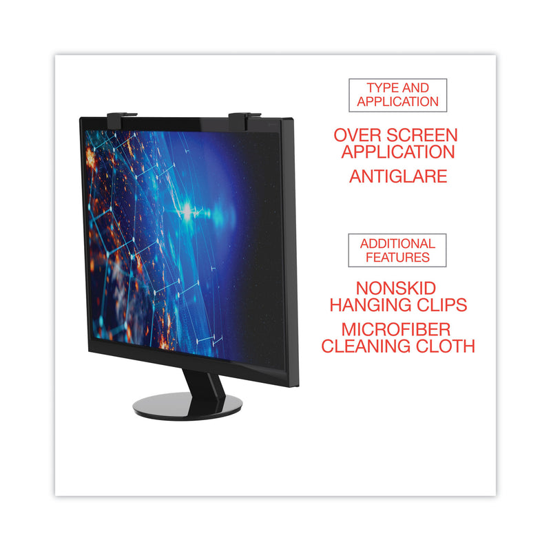 Innovera Protective Antiglare LCD Monitor Filter, Fits 17"-18" LCD Monitors