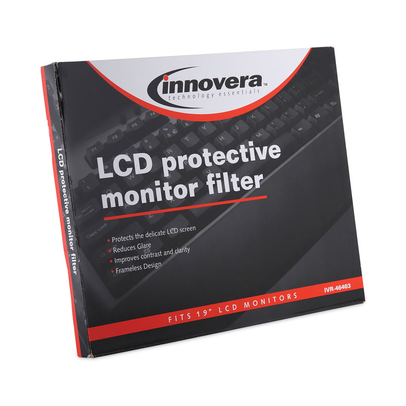 Innovera Protective Antiglare LCD Monitor Filter, Fits 19" LCD Monitors