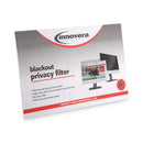 Innovera Blackout Privacy Filter for 24" Widescreen LCD, 16:10 Aspect Ratio