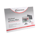 Innovera Blackout Privacy Filter for 24" Widescreen LCD, 16:9 Aspect Ratio