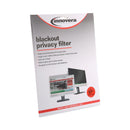 Innovera Blackout Privacy Filter for 17" Widescreen Notebook/LCD, 16:10 Aspect Ratio