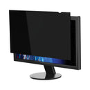 Innovera Blackout Privacy Filter for 21.5" Widescreen LCD Monitor, 16:9 Aspect Ratio