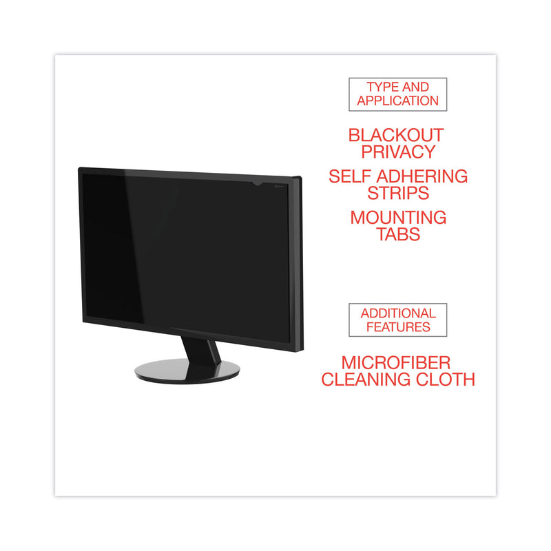 Innovera Blackout Privacy Monitor Filter for 23.8 Widescreen LCD, 16:9