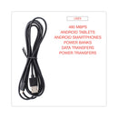 Innovera USB to Micro USB Cable, 6 ft, Black