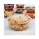 Dart Tamper-Resistant, Tamper-Evident Bowls with Dome Lid, 64 oz, 8.9" Diameter x 4"h, Clear, Plastic, 100/Carton