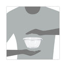 Dart Tamper-Resistant, Tamper-Evident Bowls with Flat Lid, 32 oz, 7" Diameter x 3.2"h, Clear, Plastic, 150/Carton