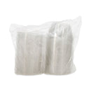 Dart Tamper-Resistant, Tamper-Evident Bowls with Flat Lid, 32 oz, 7" Diameter x 3.2"h, Clear, Plastic, 150/Carton