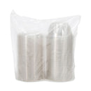 Dart Tamper-Resistant, Tamper-Evident Bowls with Dome Lid, 32 oz, 7" Diameter x 3.4"h, Clear, Plastic, 150/Carton