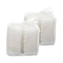 Dart StayLock Clear Hinged Lid Containers, 50.2 oz, 6.8 x 13.4 x 2.6, Plastic, 200/Carton