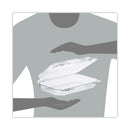 Dart StayLock Clear Hinged Lid Containers, 9.4 x 6.8 x 2.1, Clear, Plastic, 250/Carton