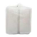 Dart StayLock Clear Hinged Lid Containers, 9.4 x 6.8 x 2.1, Clear, Plastic, 250/Carton