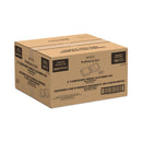 ProPlanet Hinged Lid Containers, 3-Compartment, 9 x 8.8 x 3, White, Plastic, 150/Carton