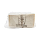 ProPlanet Hinged Lid Containers, Single Compartment, 9 x 8.8 x 3, White, Plastic, 150/Carton