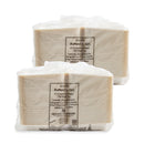 ProPlanet Hinged Lid Containers, 3-Compartment, 8.3 x 8 x 3, White, Plastic, 150/Carton