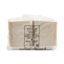 ProPlanet Hinged Lid Containers, 3-Compartment, 8.3 x 8 x 3, White, Plastic, 150/Carton