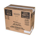 Dart Cafe G Foam Hot/Cold Cups, 16 oz, Brown/Green/White, 1,000/Carton