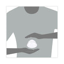 Dart Lids for Foam Cups and Containers, Fits 12 oz to 24 oz Cups, Clear, 1,000/Carton