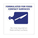 PURELL Foodservice Surface Sanitizer3, Fragrance Free, 32 oz Bottle with Spray Trigger Attached, 6/Carton