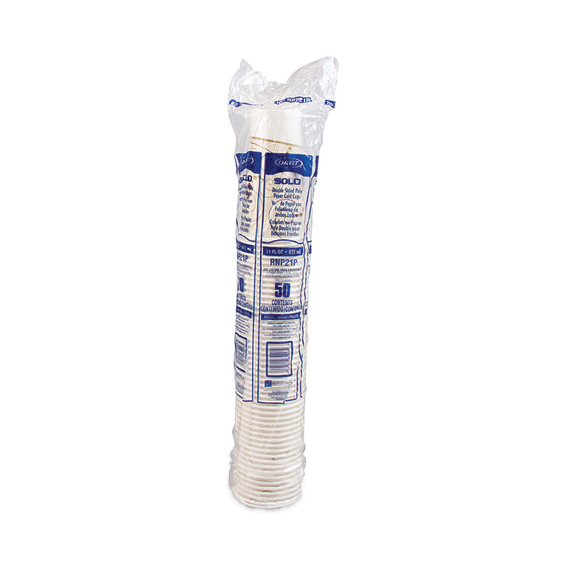 Symphony Poly Double Sided Poly Paper Cold Cups, 21 oz, Symphony Design, Tan/Maroon ...